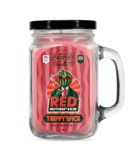 Beamer Candle Co. Trippy Wick (Wood Wick) Red Mother F.