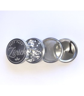 Paff Paff Grinder XL/4-teilig Silber - Start at Paff Paff