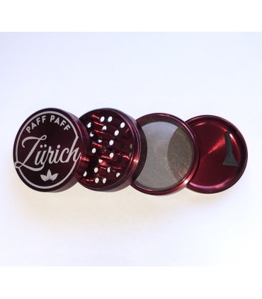 Paff Paff Grinder XL/4-teilig Rot - Start bei Paff Paff