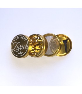 Paff Paff Grinder M/4-teilig Gold - Start at Paff Paff