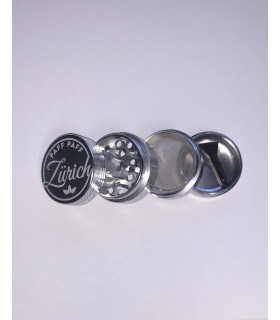 Paff Paff Grinder S/4-teilig Silber - Start bei Paff Paff