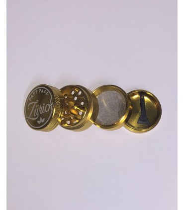 Paff Paff Grinder S/4-teilig Gold - Start at Paff Paff