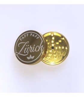 Paff Paff Grinder XL/2-teilig Gold - Start at Paff Paff