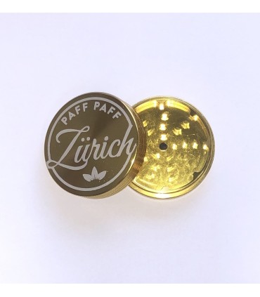 Paff Paff Grinder XL/2-teilig Gold - Start bei Paff Paff
