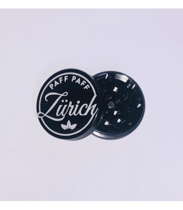 Paff Paff Grinder L/2-teilig Schwarz - Start bei Paff Paff