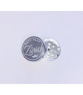 Paff Paff Grinder L/2-teilig Silber - Start at Paff Paff