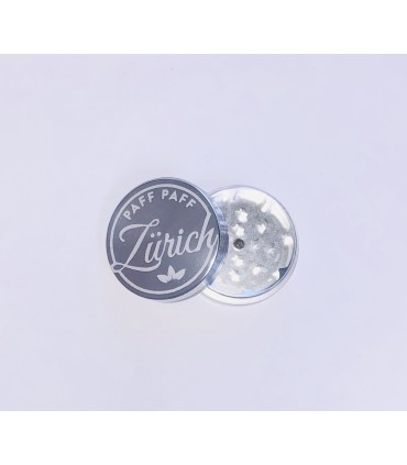 Paff Paff Grinder L/2-teilig Silber - Start at Paff Paff