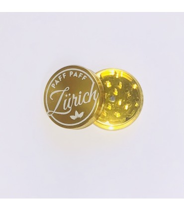 Paff Paff Grinder L/2-teilig Gold - Start bei Paff Paff